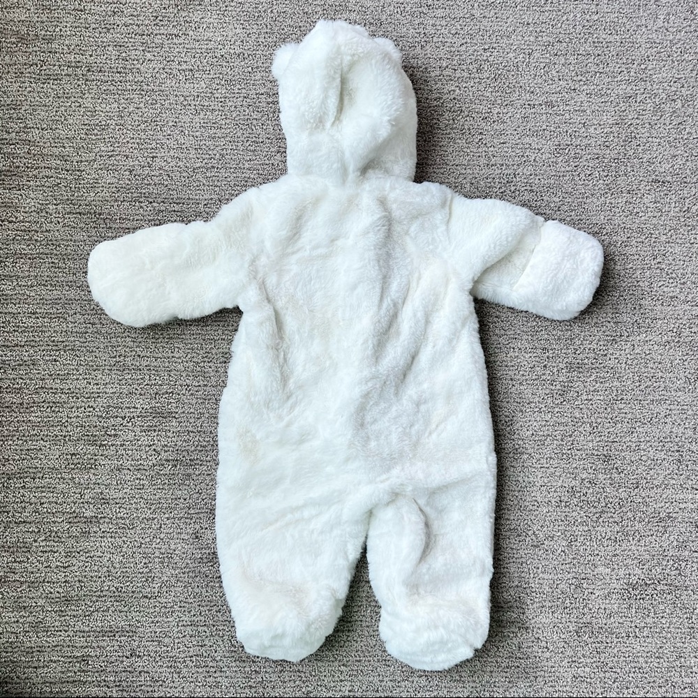 NWT Jessica Simpson Faux Fur Baby Snowsuit - Picture 5 of 12